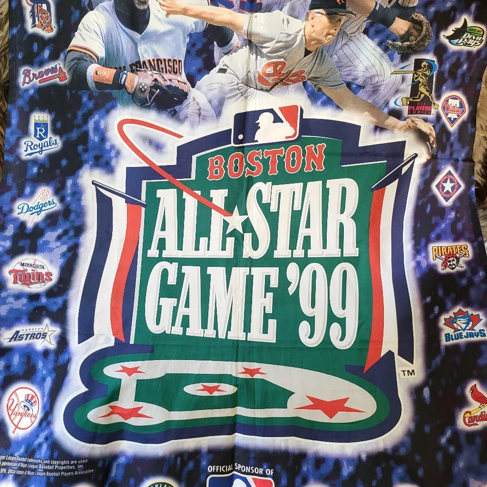 Baseball fabric poster 1999 ALLSTAR GAME